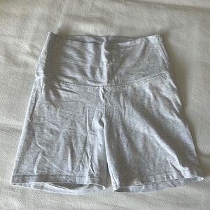 Aritzia Heather Grey Lounge Shorts